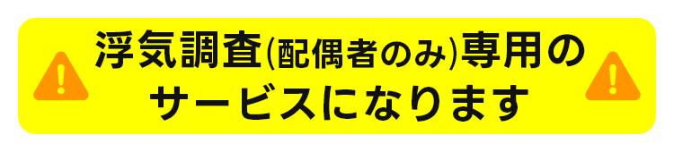 配偶者のみLINE限定で浮気調査
